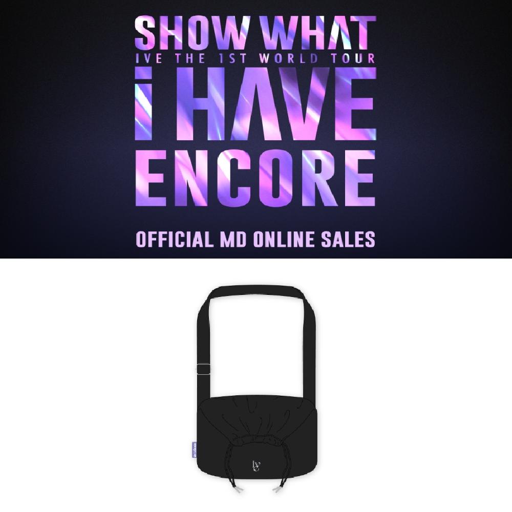 

Предварительный заказ IVE The 1st World Tour SHOW WHAT I HAVE ENCORE Сумка через плечо с завязками