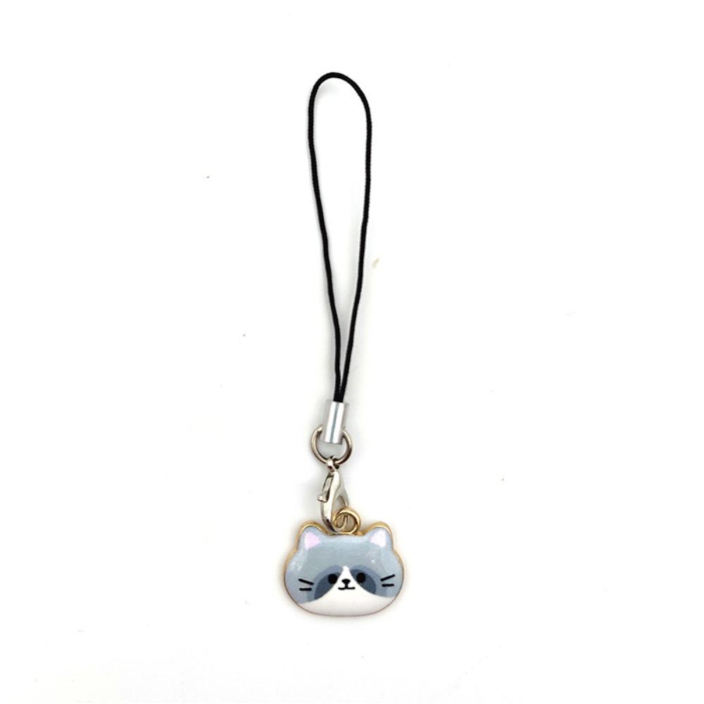 Charm Cat Phone Lanyard Little Cat Animal Phone Pendent Cat Phone Strap  U Disk Pendant