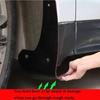 Soft Material Automotive Car Mud Flaps Universal Fit Black Splash Guards Rubber Mud Guard No Collision Universal