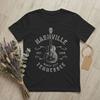 Neuheit Nashville Tennessee Country Musik T-Shirts Unisex Rundhals Reines Baumwoll-T-Shirt Gitarrenstadt T-Shirt Geschenkidee Kleidung