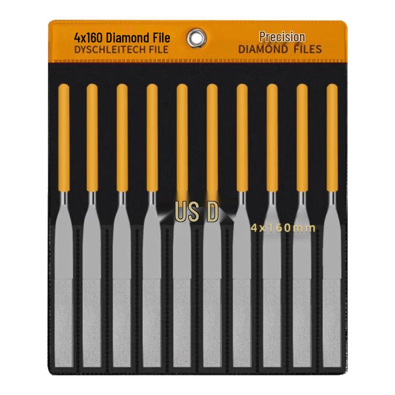 Jinxin Small Diamond Assorted File Set 10 Pcs/Set