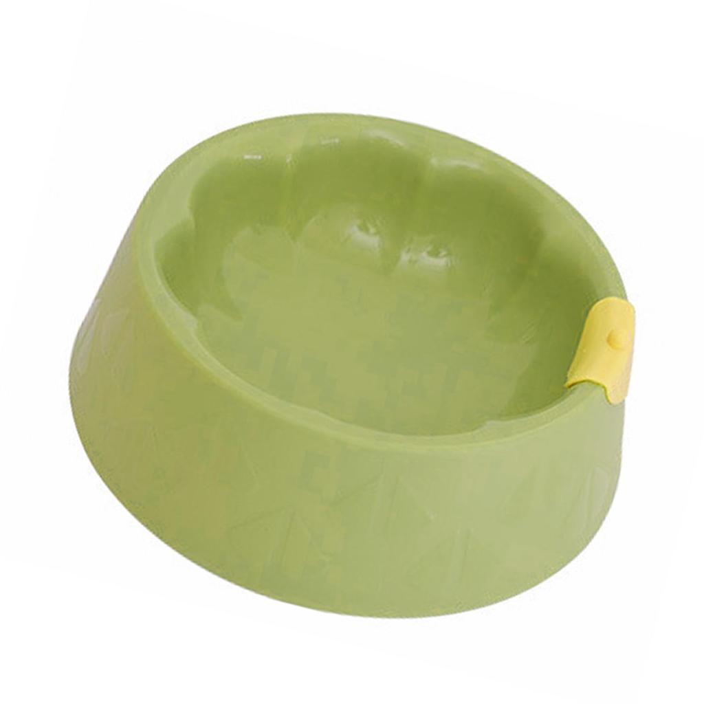Pet Food Bowl Multipurpose Cute Flower Shape Large Capacity Spill Proof Cervical Protection Dog Cat