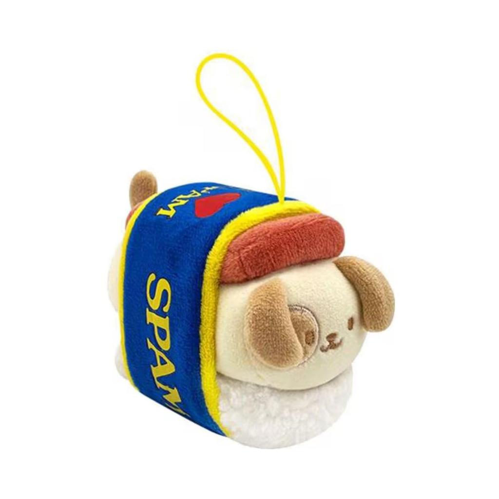 IRISRAIN ANIROLLZ Spam Series Puppy Plush Toy Strap, 7x8x10cm (ANI-DG-PKL7)
