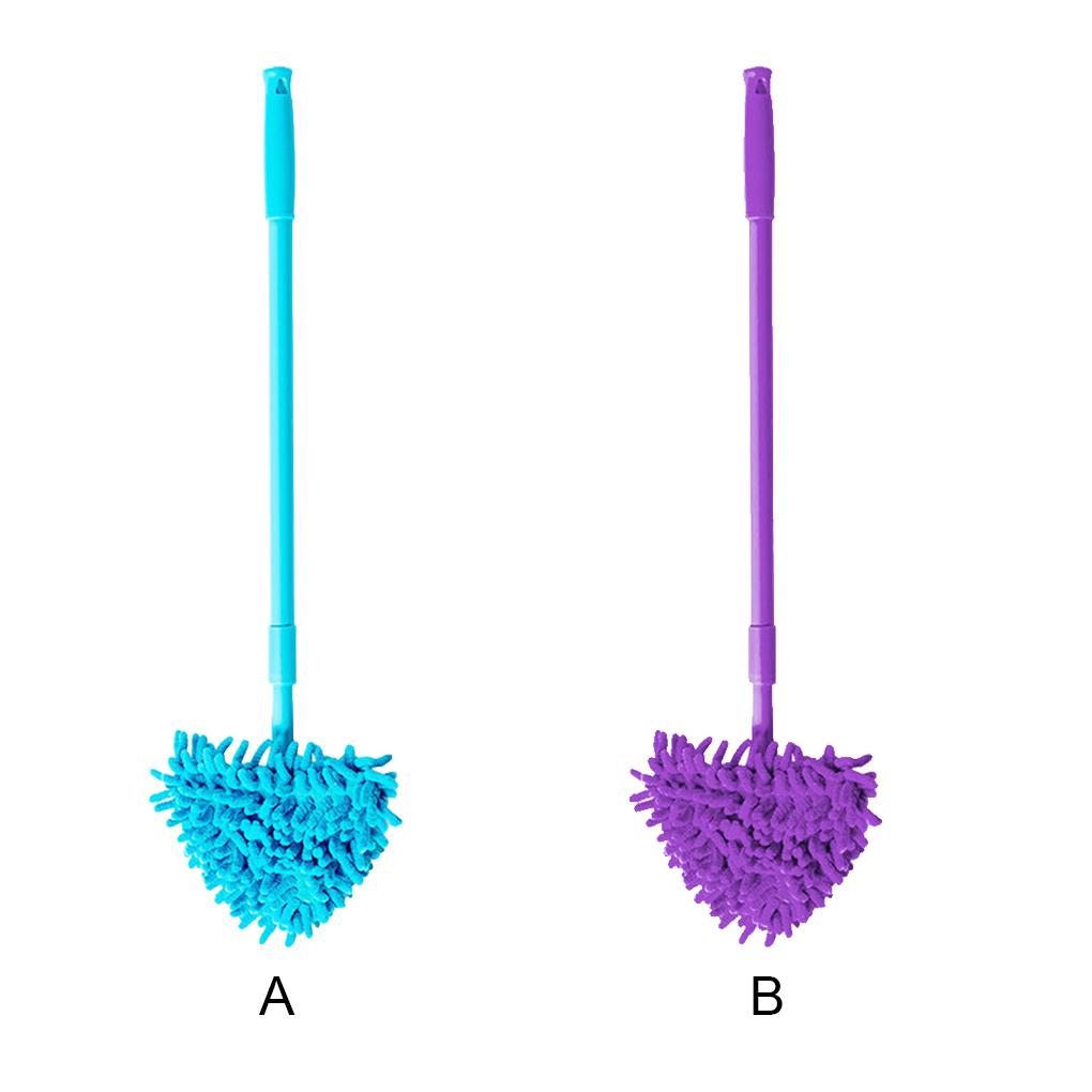 Rotating Wet Dry Concrete Floor Mop Bedroom Washroom Lavatory Detachable Telescopic Dust Remover Hotel Office Cleaning Tool