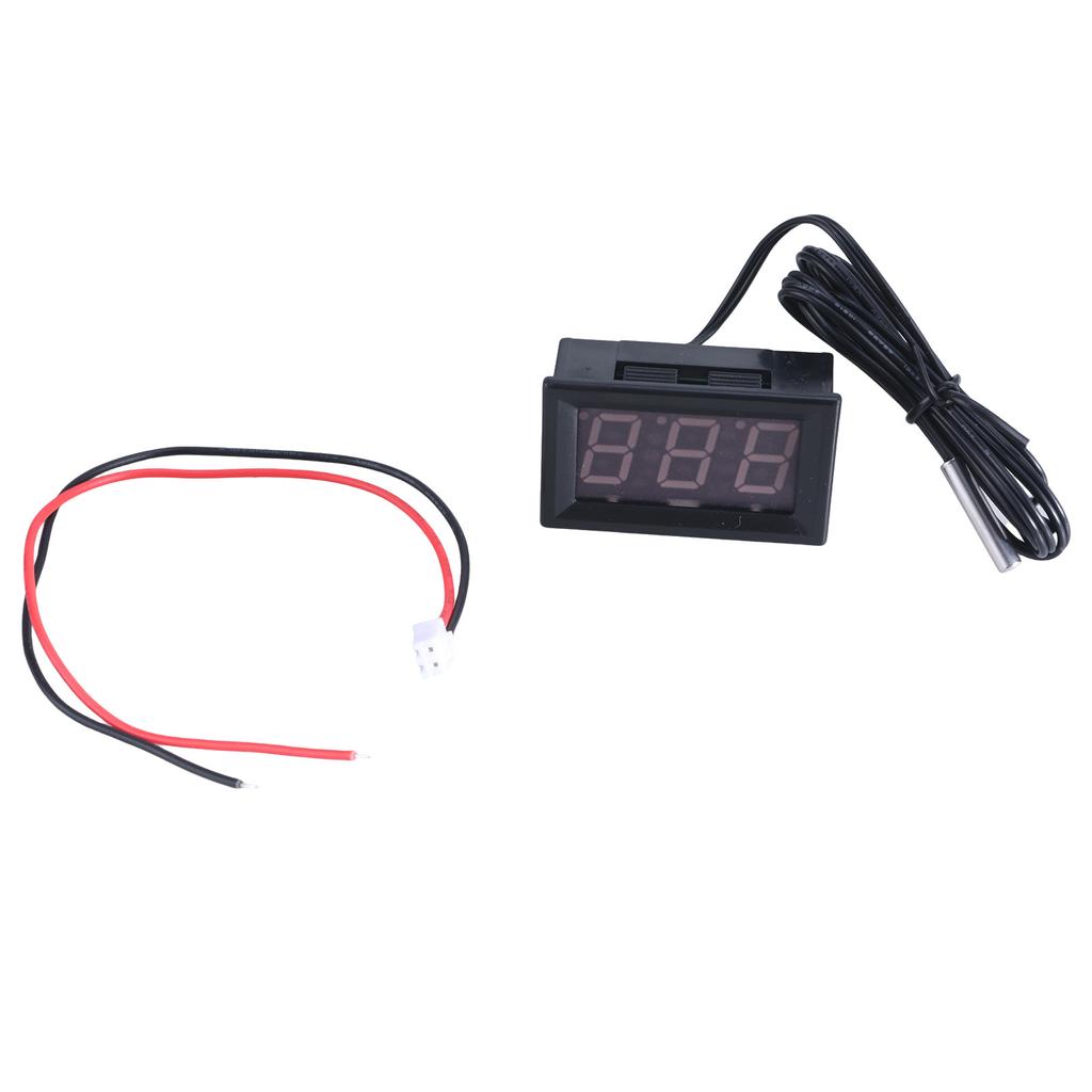 Eingebetteter digitaler Thermostat mit Sensorüberwachung, DC12V-Temperaturmesser, geeignet für Ingenieure und Wartungspersonal