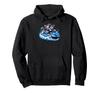 A Silly Cat Riding a Jet Ski - Cute, Funny, Water Adventure Hoodie
