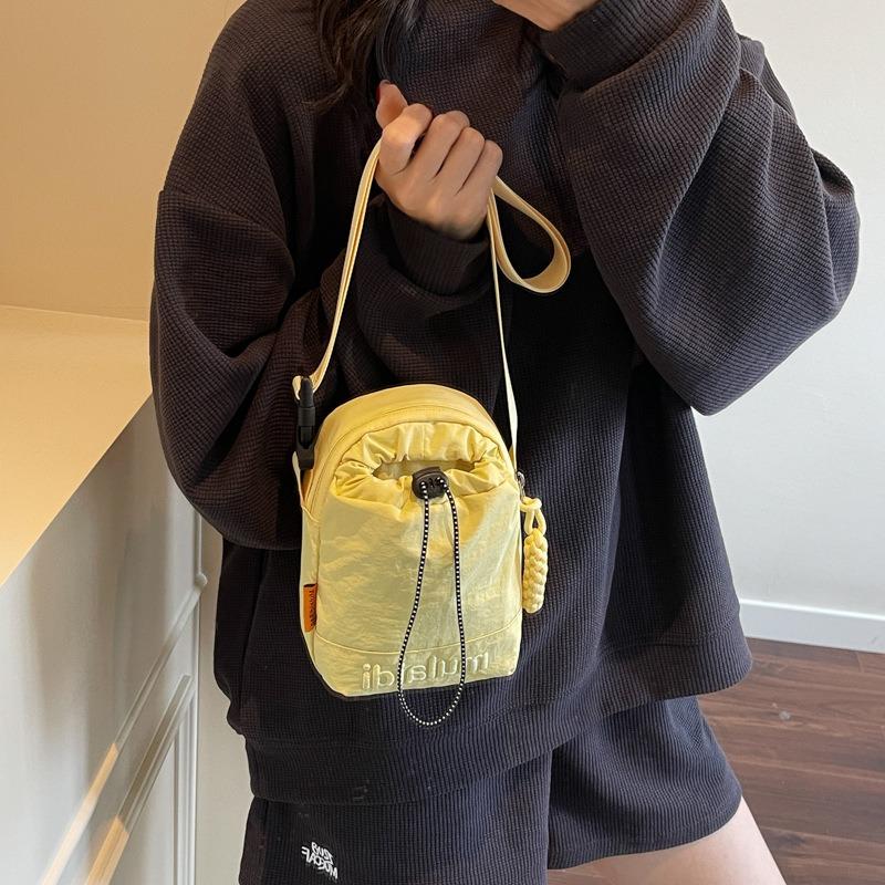 Summer Simple and Lightweight Bucket Bag Small Backpack Women's New High-value Outdoor Leisure Versatile Messenger Bag