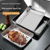 Yuzun Stainless Steel Rectangular Serving Tray