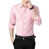 Men's Long Sleeve Business White Shirt