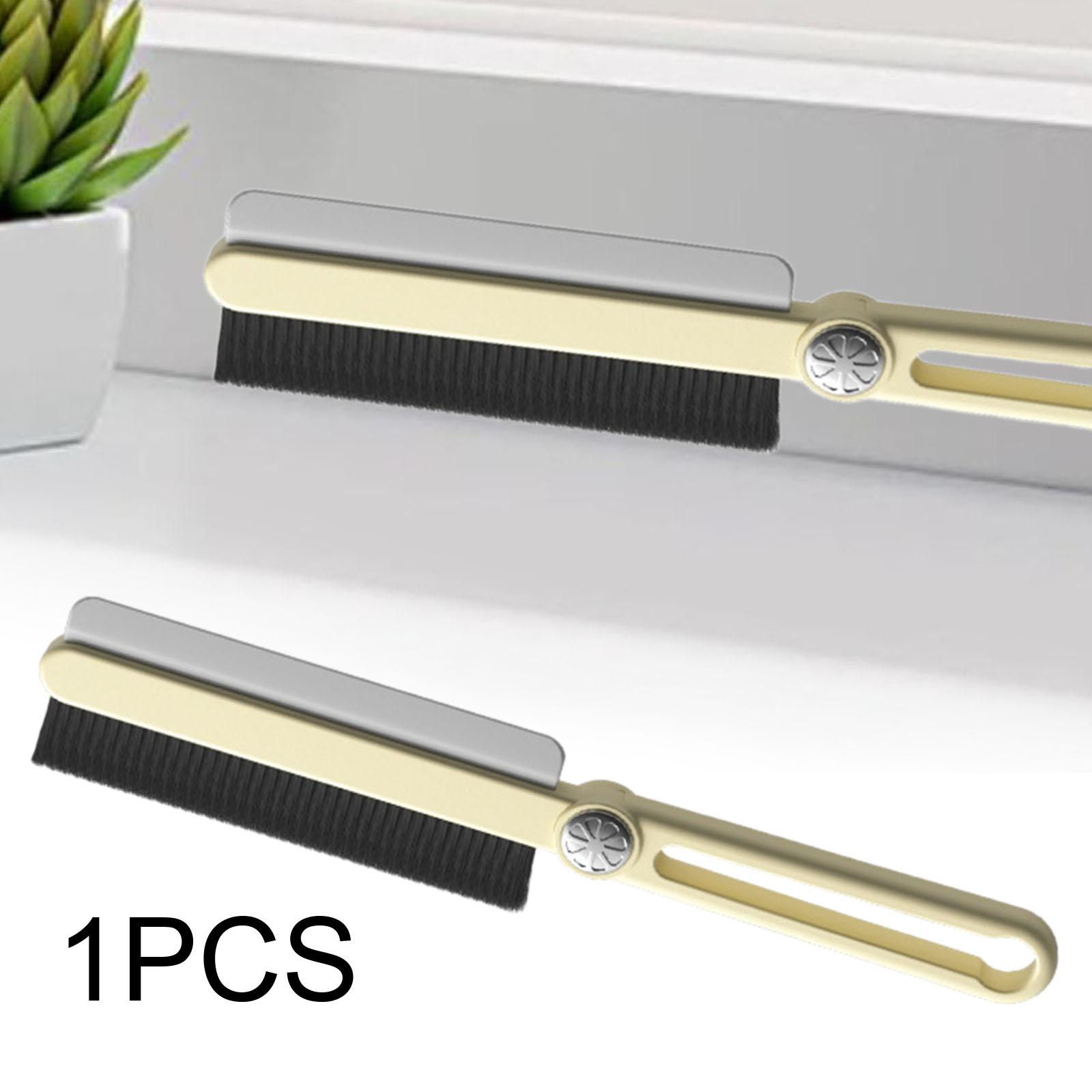 Crevice Cleaning Brush Tool Window Groove Cleaning Brush Shower Door Cleaner Window Track Cleaning Brush for Desk Sink Shower