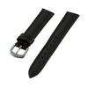 Senfil 10mm Genuine Leather Watch Band with Replacement Tool Bar Remover Spring Black (Spring + Bars),