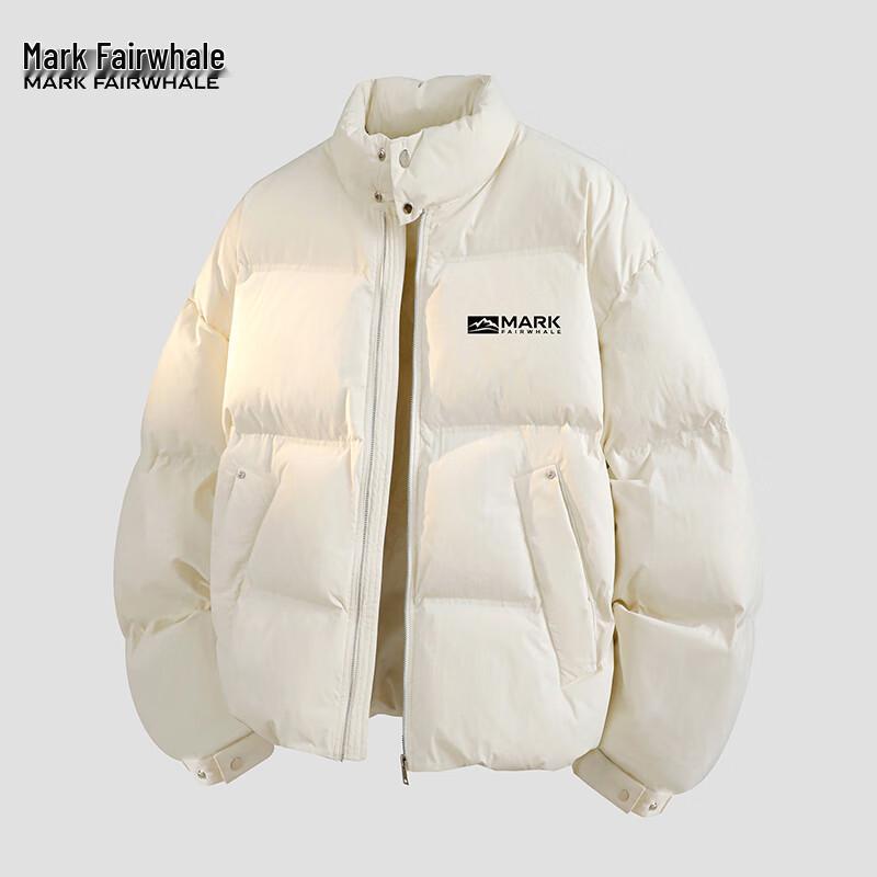 Mark Fairwhale Men's Stand Collar Cotton Jacket