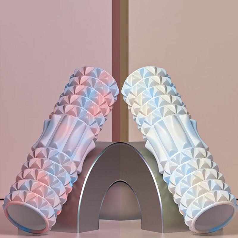 Wanduo Fitness Triangular Hollow Yoga Column Set (2 Pcs)