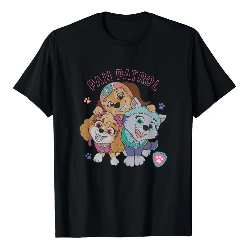 Camiseta Paw Patrol Everest Skye Liberty Trio Con Estampado S разноцветный