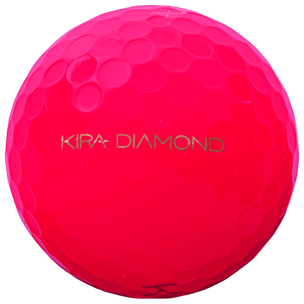 KASCO Golfbälle Kira Diamond, Rot, Dutzend KIRA DIAMOND