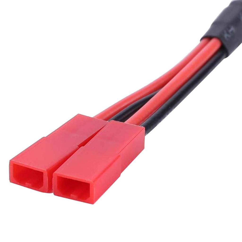 ShareGoo 4dílný rozbočovač JST konektoru, Y kabel JST samec na samici, Y paralelní adaptér JST rozbočovací svazek pro Traxxas TRX-4 110 RC motokáru šasi ESC motor