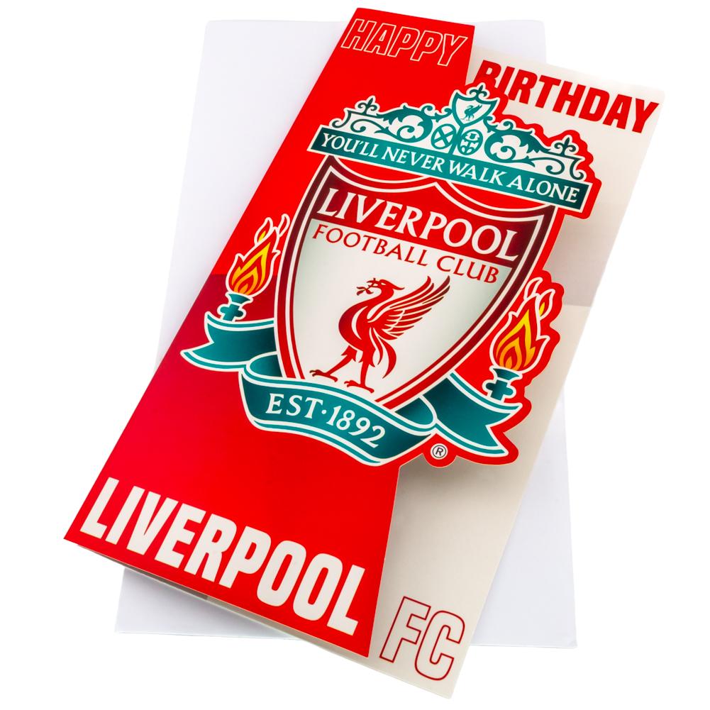 Liverpool FC Crest bursdagskort