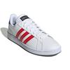 Adidas Neo Grand Court Casual Durable Low-Top Skate Shoes Men Sneakers White Red Blue GY3625