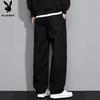 PLAYBOY Men's Casual Straight-Leg Cargo Pants
