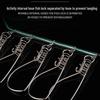 Stainless Steel Big Fish Hook & Lock - Large Portable Fishing Tool for Live Fish and Giant Carp.