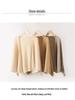 Chal de punto de cachemira para mujer - Color liso Otoño/Invierno Capa Prendas de abrigo