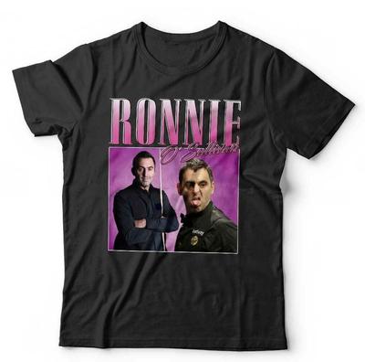 Ronnie O'Sullivan T-Shirt Wertschätzung Unisex Hommage Throwback Snooker Lustig