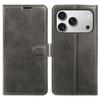Portemonnaie-Hülle für iPhone 17 Pro - Leder/PU, Grau