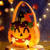 1-6 STÜCK Halloween Süßigkeitenbeutel für Kinder Filz Kürbis Geschenk Tragetasche Feiertagsparty Halloween Dekorationen Zubehör
