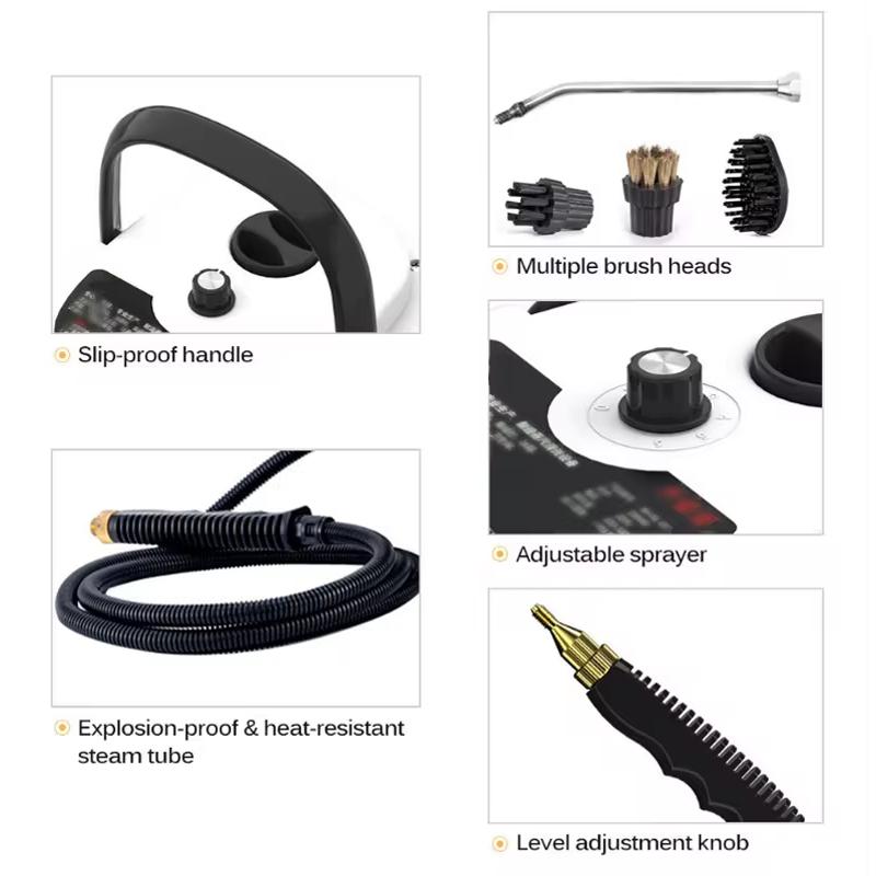 1500W Steam Cleaner High temperature Jet Washer Range Hood for Kitchen Air Conditioner Car Cleaning Machine Home Appliances