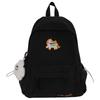 Schoolbag Korean version ins cartoon pony backpack women's large capacity college style student schoolbag simple versatile casual backpack