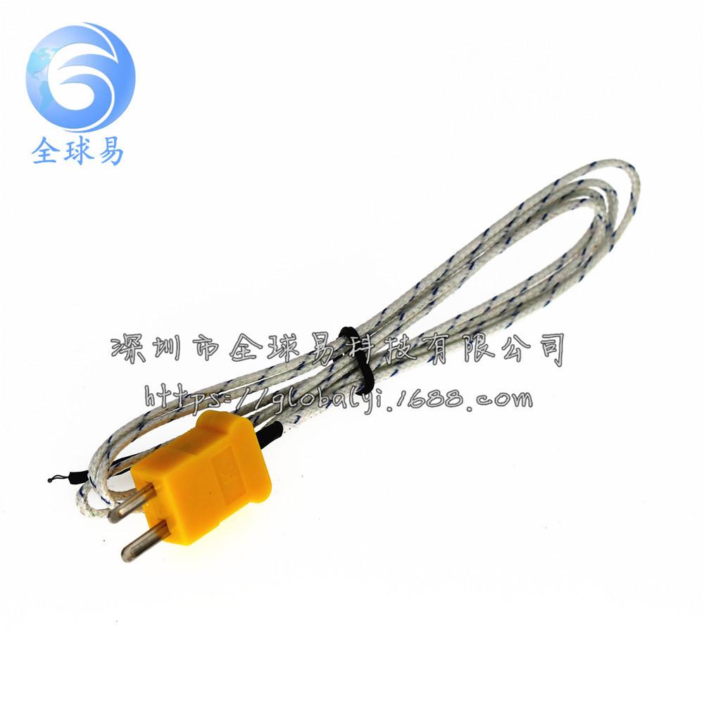 Type K Surface Thermocouple Temperature Probe – Exposed Element, High-Temp Resistant, 1 Meter Wire
