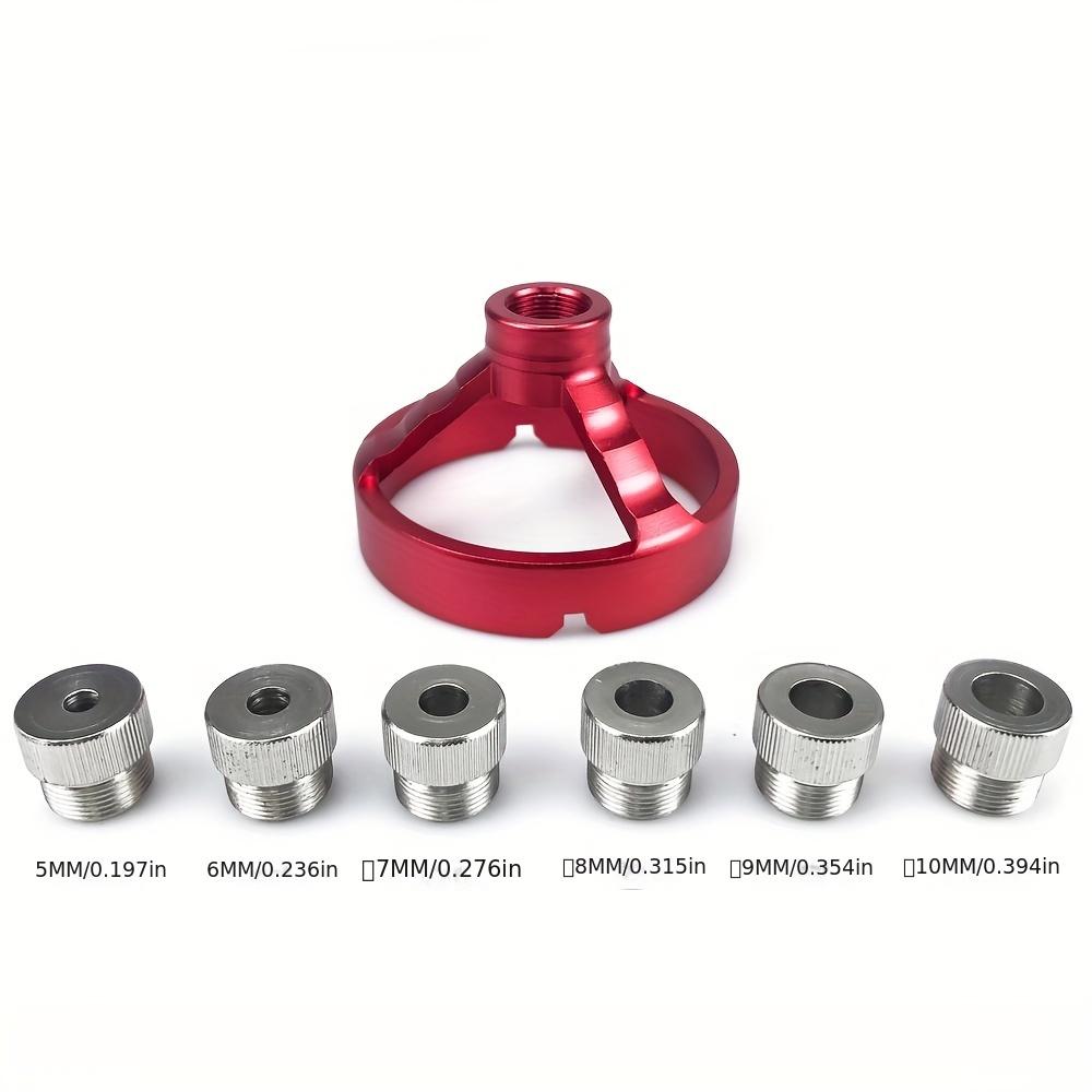 

1 комплект инструментов-направляющих для вертикального сверления, кондуктор для косых отверстий, позиционер, направляющая для прямого угла, дюбельный кондуктор, инструменты для деревообработки, столярного дела, сделай сам 1pcs красный