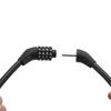 4 Digit Cycle Security Bicycle Lock Combination Number Bike Lock Steel 60cm Cable Chain Password Resettable Padlock