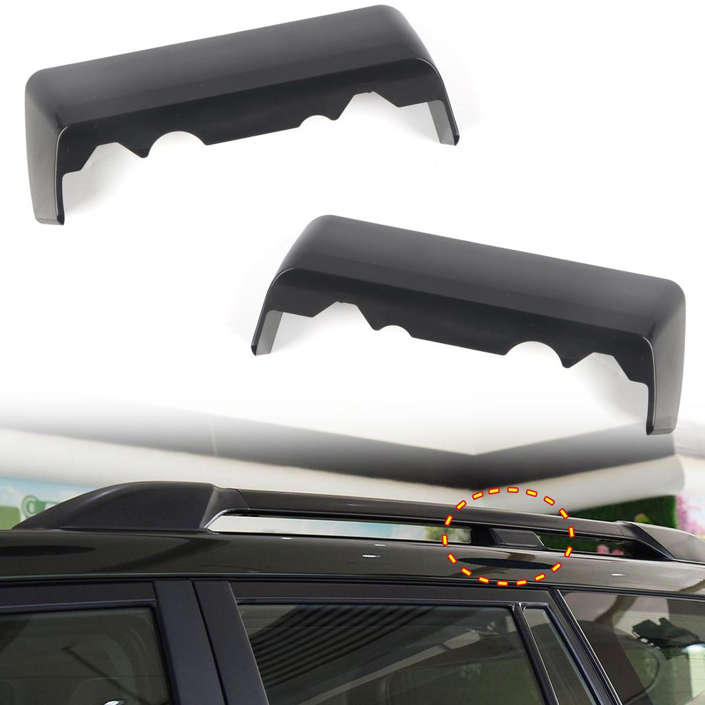 For Toyota Land Cruiser Prado J120 2003-2009/ J150 2010-2018 Car Accessories ABS Roof Rack Rails Luggage Center Protector Cover