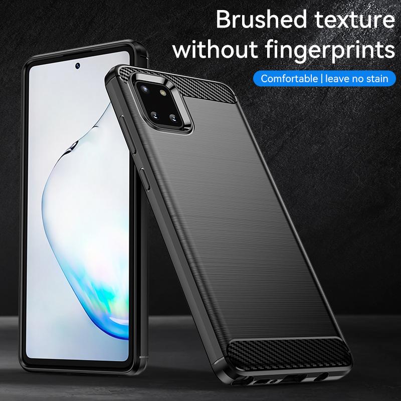 For Case Samsung Galaxy Note 10 Lite Cover For Samsung Note 10 Lite Coque Bumper Soft TPU Case For Samsung Note 10 Lite Fundas