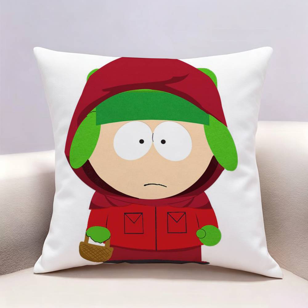 Funny SSouth Park Doublesided print Pillow Case Pattern Printed Pillowcase For Living Room Sofa Cushion Cover