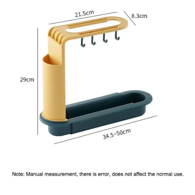 Sink Drain Rack Storage Basket Kitchen Gadgets Telescopic Sink Shelf Kitchen Accessories Tool Sinks Organizer Soap Sponge Holder