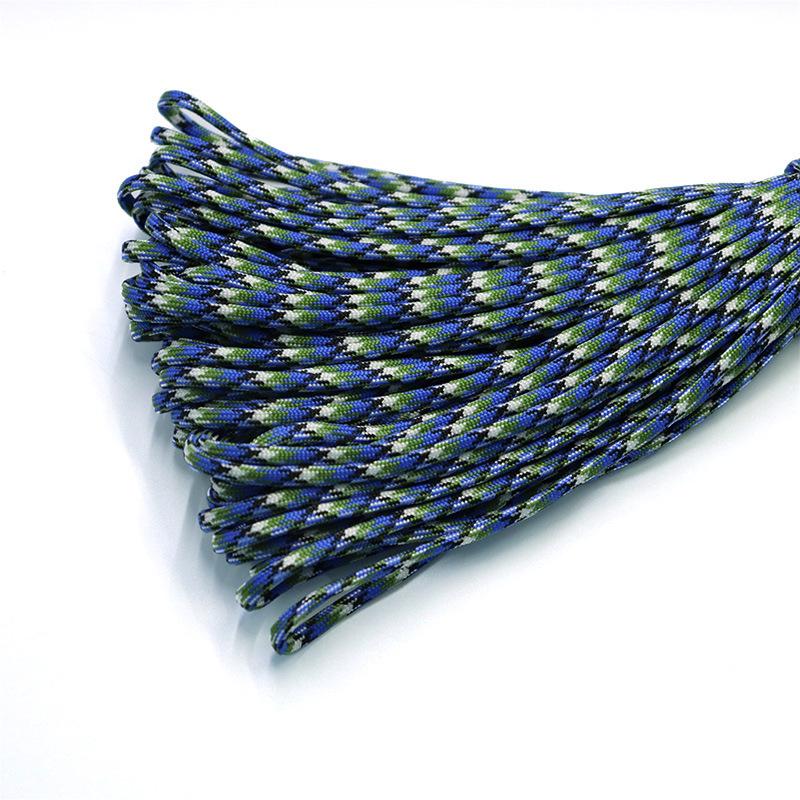 Multi-functional 10-Core 4mm Paracord for Outdoor Rescue, Climbing, and Towing, 100 Meters.