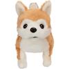 IWAYA Piccoline Akita Dog Plush Toy Battery Operated Walking Tail Wagging Sound 3 Years and Up