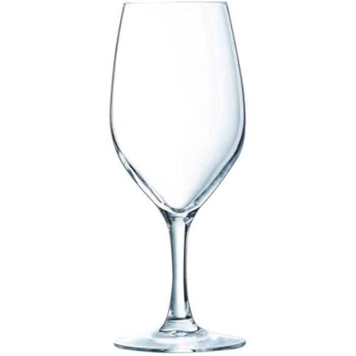 Verres à pied - Chef&amp;Sommelier - Evidence - Lot de 6 - Verre transparent - 35 cl - Compatible lave-vaisselle