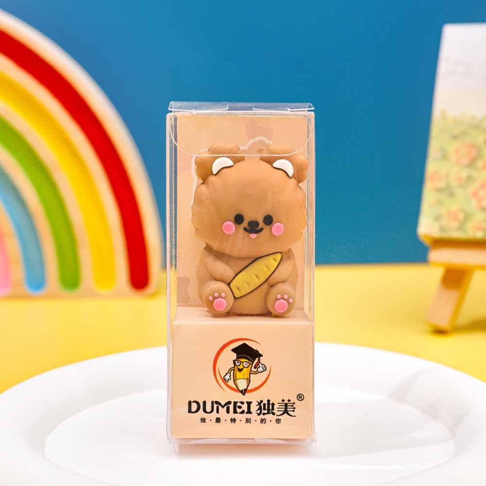 1 Piece Stationery Kawaii Animal Doll Cartoon Sharpener Pencil Office Supplies Kawaii School Accessories