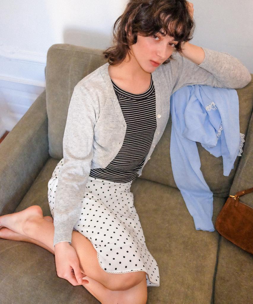 HACKESCH July Skirt_Dot White