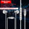With Sound Card For Live Broadcast Karaoke Earphones Type-C In-ear Headphones With HD Mics Surround Sound Headsets for Samsung