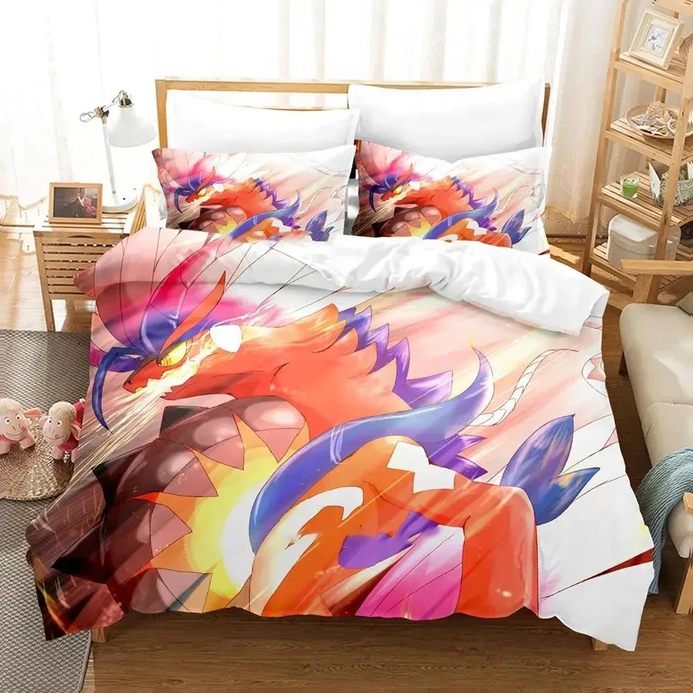Anime Nanjyamo Kawaii Iono Bedding Set Duvet Cover Bed Set Quilt Cover Pillowcase Comforter King Queen Size Boys Adult Bedding
