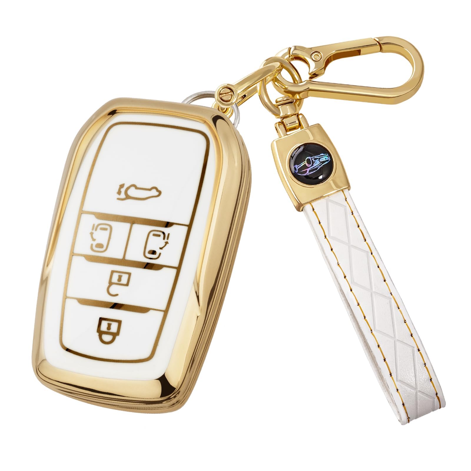 

[Unhoke] Voxy 90 Series Key Case, Noah 90 Series Key Cover, New Voxy Noah золотой