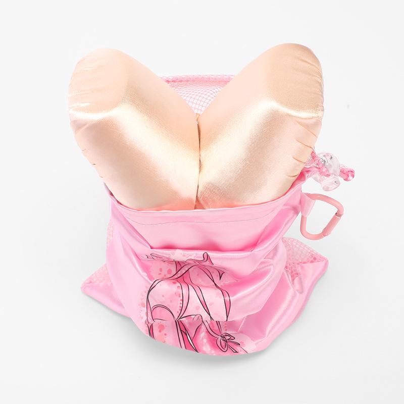 Αναπνέουσα Διχτυωτή Τσάντα Αποθήκευσης Παπουτσιών Χορού για Παιδιά & Ενήλικες - Σακίδιο με Κορδόνι για Μπαλέτο για Γυναίκες