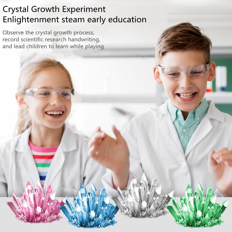 Science Small Experiment Children Magical Fun Crystal Growing Kit  Diy Handmade Gifts Enlightenment Steam Toys Early Education