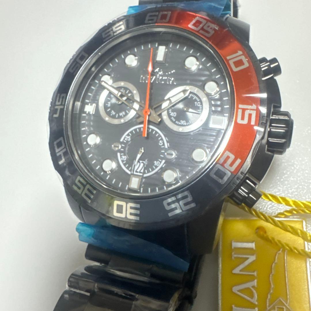 Used INVICTA Chronograph Watch 200m Water Resistant