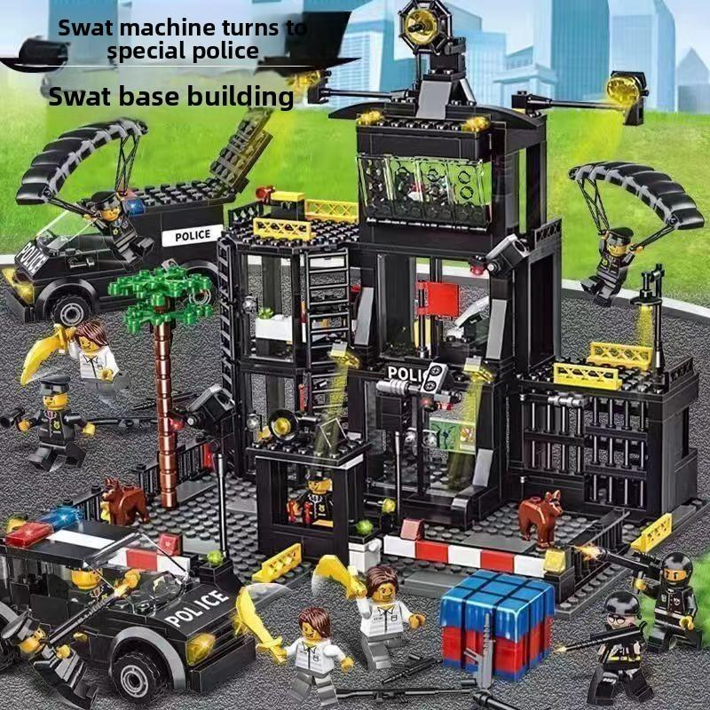 Missile Vehicle Tank Aircraft Carrier Military Themed  Building Block Toy