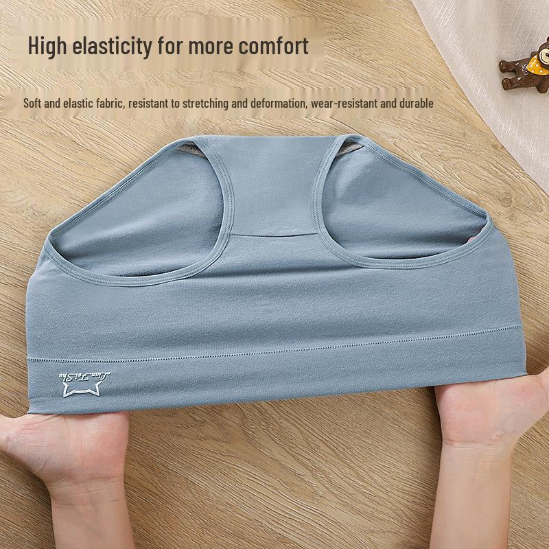 Graphene Women's Mid-Waist Pure Cotton Panties with Antibacterial Crotch, Plus Size Tummy Control, and Hip Lifting Briefs.